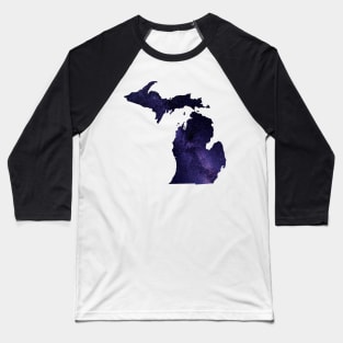 Michigan Galaxy (purple) Baseball T-Shirt